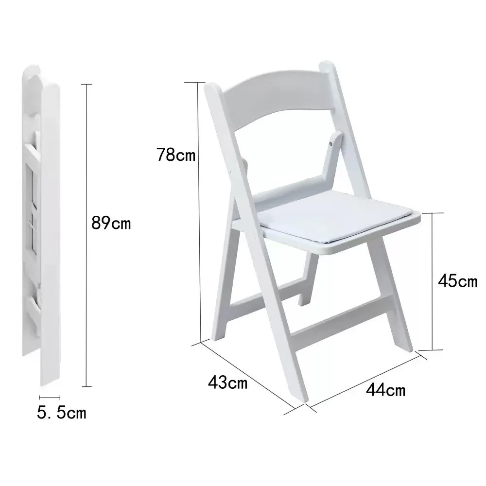 

Outdoor Garden Chairs - Ideal for Weddings, Parties & Festivals Charis Portable and Lightweight