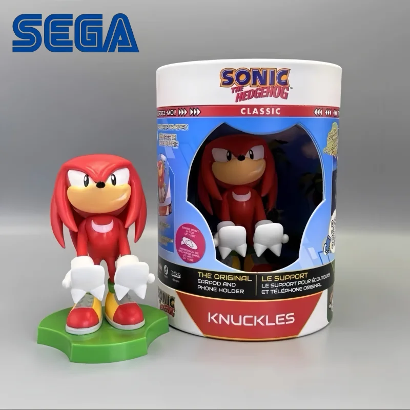 Sega Originalverpackung Garagekit-Modell Sonic The Hedgehog Knuckles The Echidna Anime-Charaktere Sammler-Actionfigur auf Lager