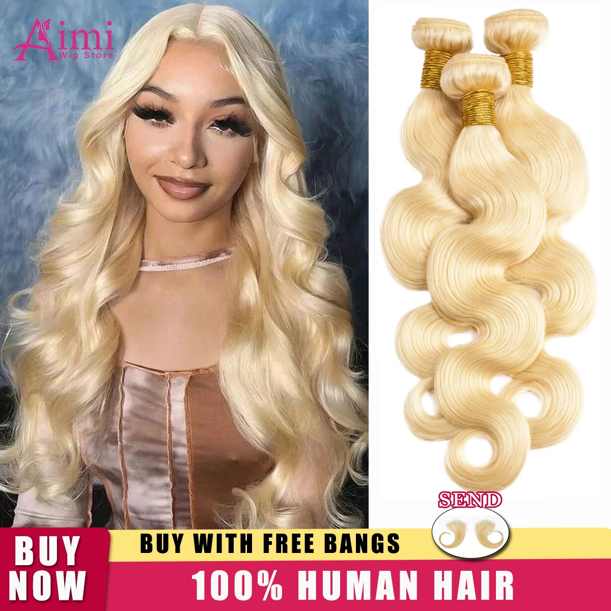 

613 Светлые пучки объемных волн, человеческие волосы, 30 дюймов, пучки бразильского плетения, 4 пучка, предложения, наращивание человеческих волос медового блонда