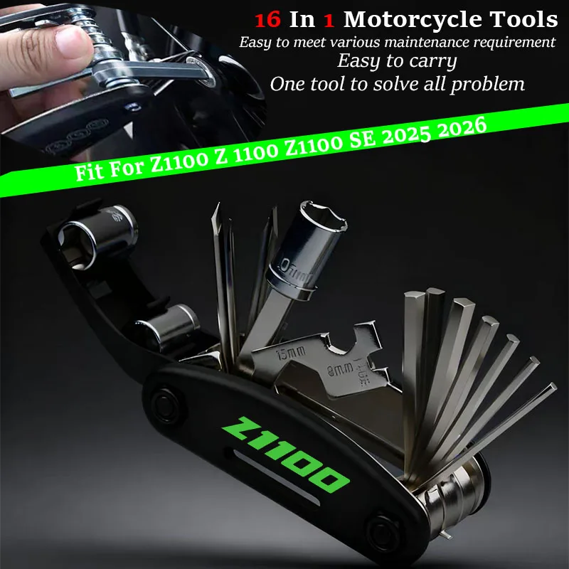 

Набор многофункциональных инструментов с ЧПУ для ремонта мотоциклов, подходит для Z1100 Z 1100 Z1100 SE 2025 2026