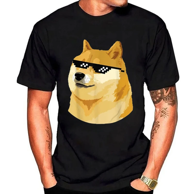 Funny Doge Oversized Shirt, Elon Musk Shirt, Elon Musk Doge Humor, Government Efficiency, Dog Lover, Harajuku Casual Tops,Unisex