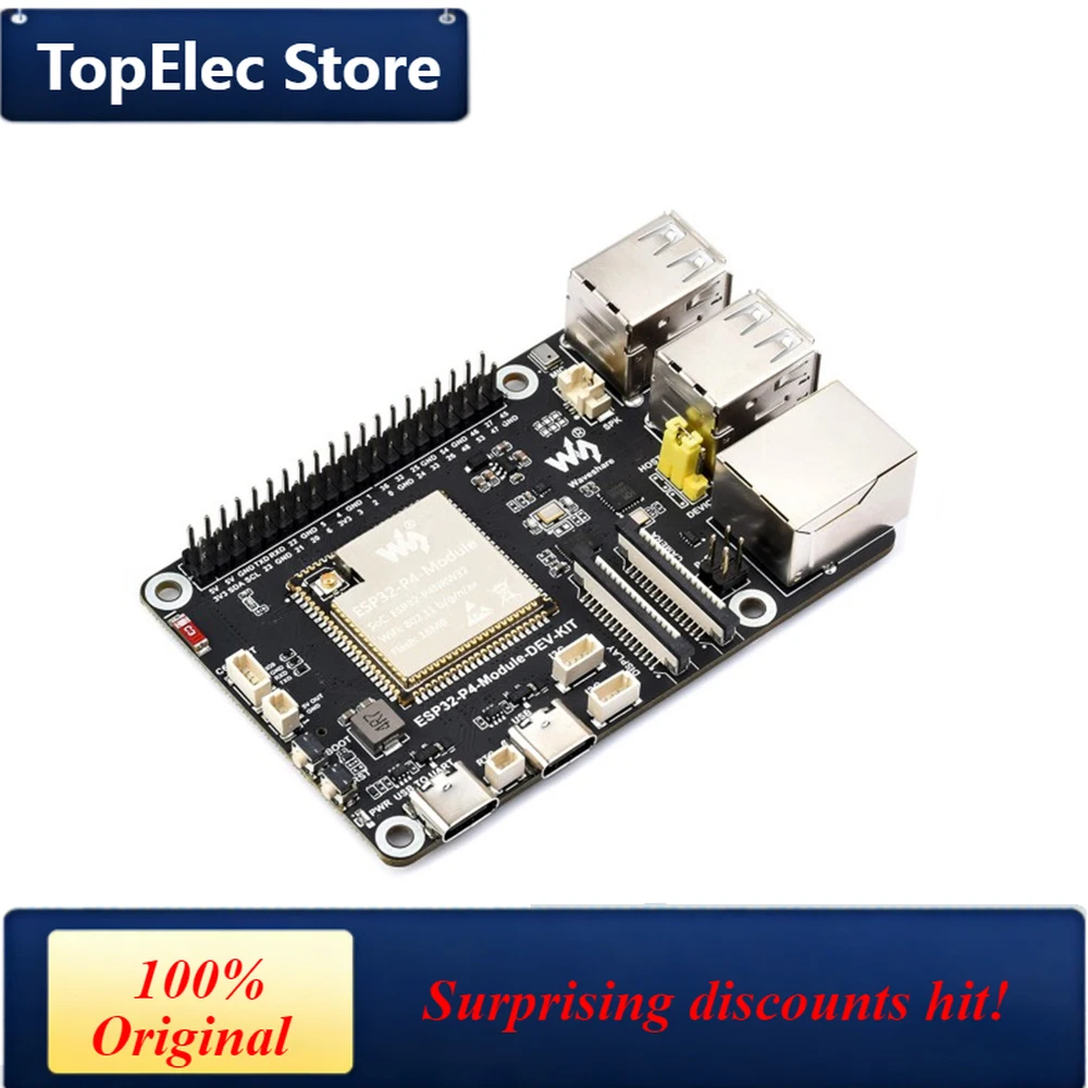 TopElec ESP32-P4-Module High-performance Development Board Based On ESP32-P4 And ESP32-C6 Supports Wi-Fi 6 And Bluetooth 5/BLE D