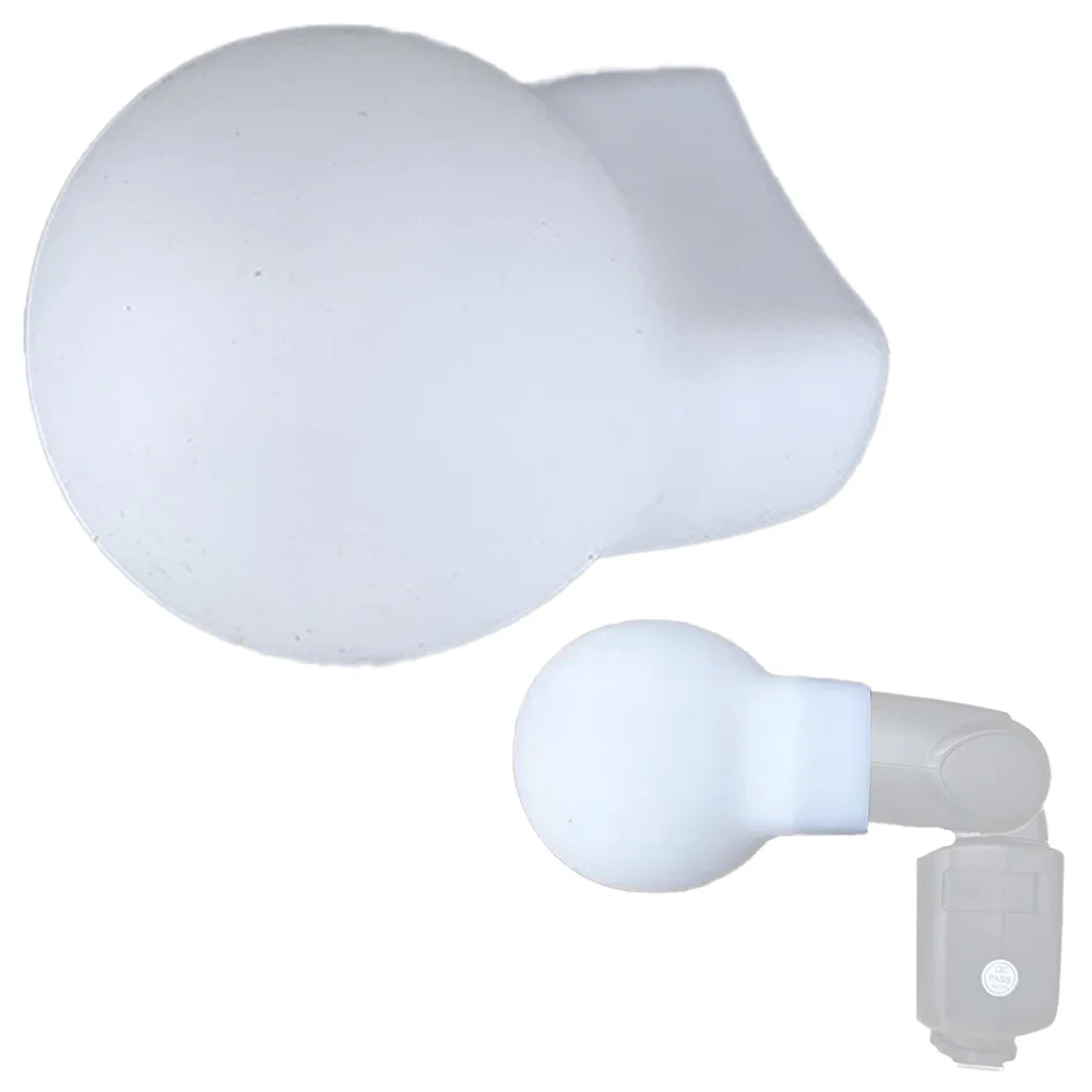 Soft Bounce Dome Flash Diffuser Cap for Godox V860 & TT685, Yongnuo YN560 & YN600, Neewer Softbox Replacement