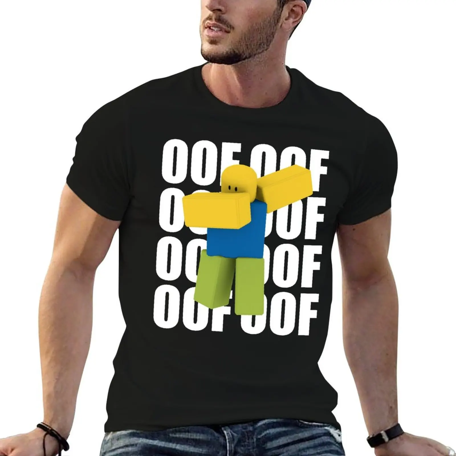 Noob OOF Nub Dubbing Dancing Funny Dank Meme Gaming Nub Gift For Gamers, Kids T-Shirt printed t shirts for man T-Shirt