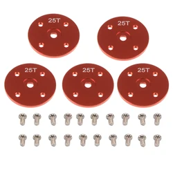 3pcs/5pcs Wholesale Alloy 25T Round Servo Arm Disc Horns For RC Model car Servos