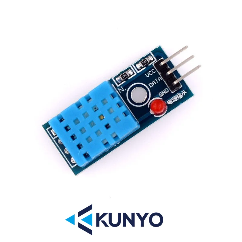 Temperature and humidity sensor DHT11 module single-bus digital temperature and humidity electronic building blocks