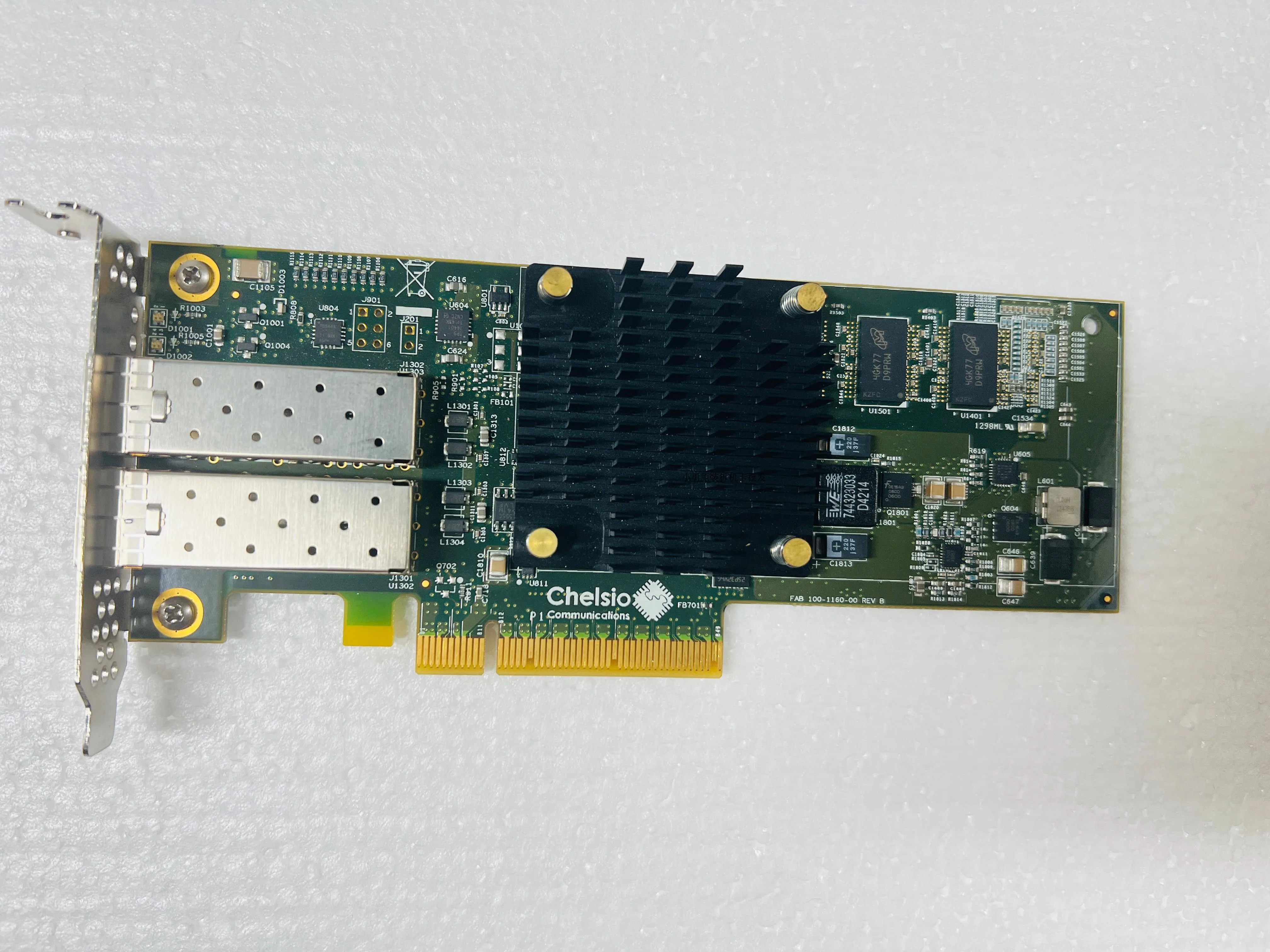 

For Chelsio MSIP-REM-CC2-T520 10GbE Ten Gigabit dual-port optical fiber network card is original T520-CR SFP+