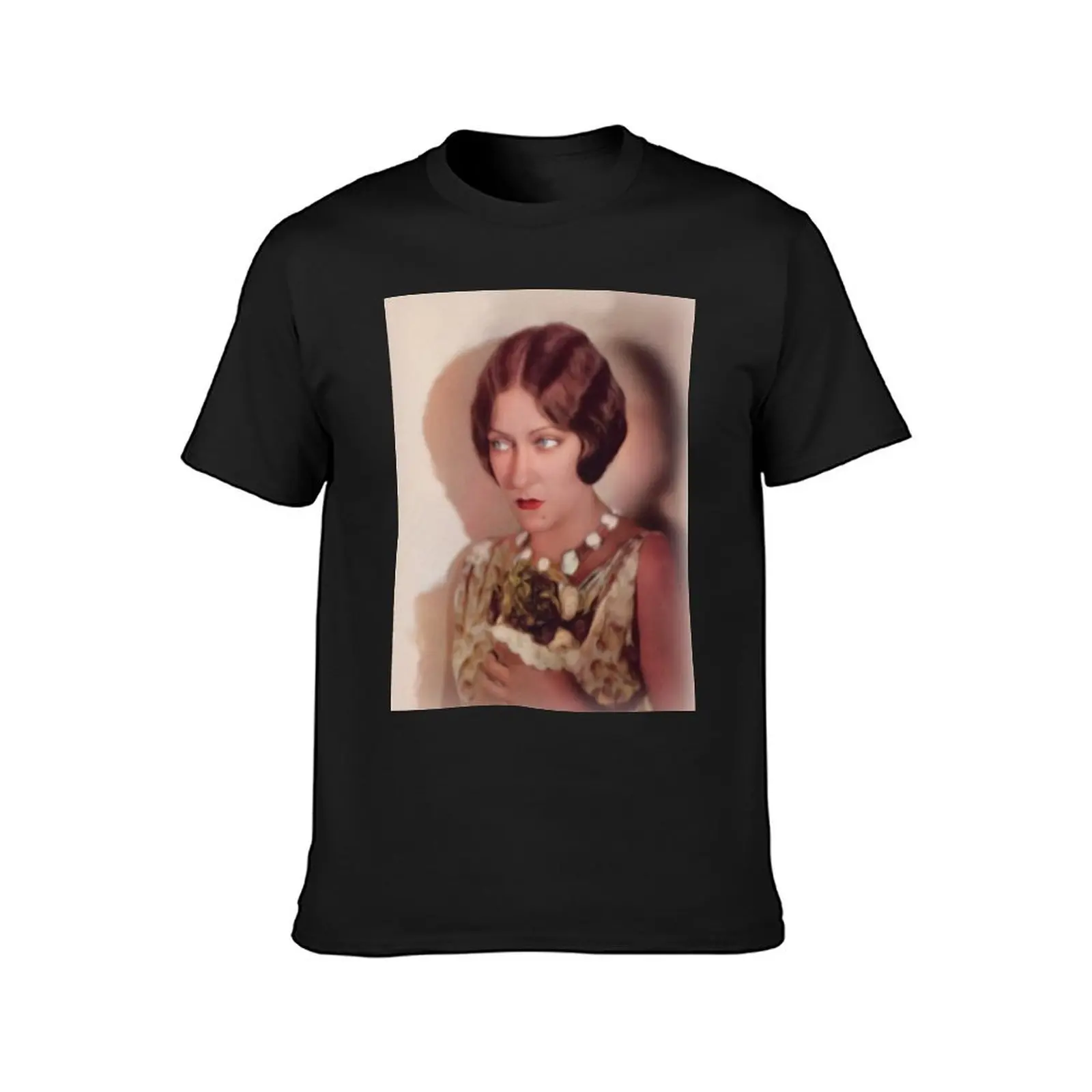 Gloria Swanson, Movie Star T-Shirt summer tops plus sizes Men's t-shirts