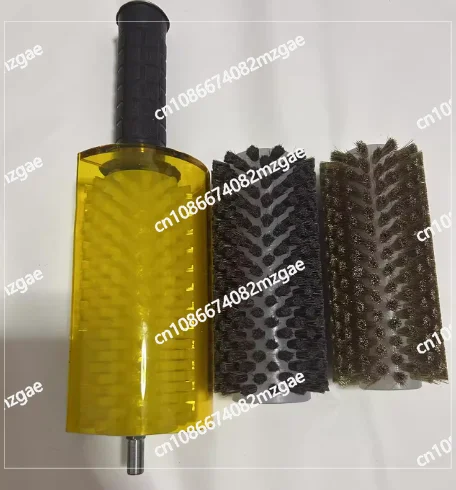 Ski Snowboard waxing electric roller brush nylon/ horse hair /brush/copper wire roller brush set Ski Roto Brush