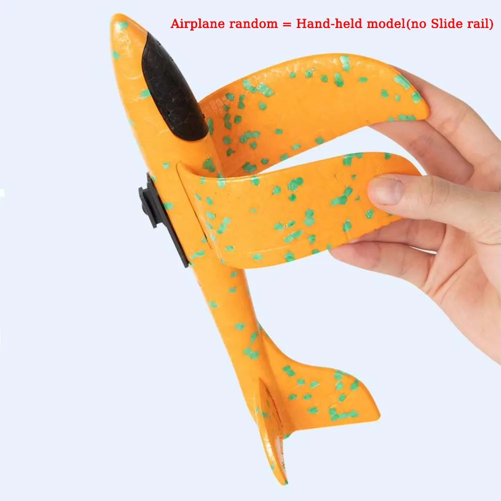 Children's Foam Ejection Aircraft Glider Toys Parent-child Outdoor Games Toys Foam Shooting Flying Toy Children's Gifts Outdoor