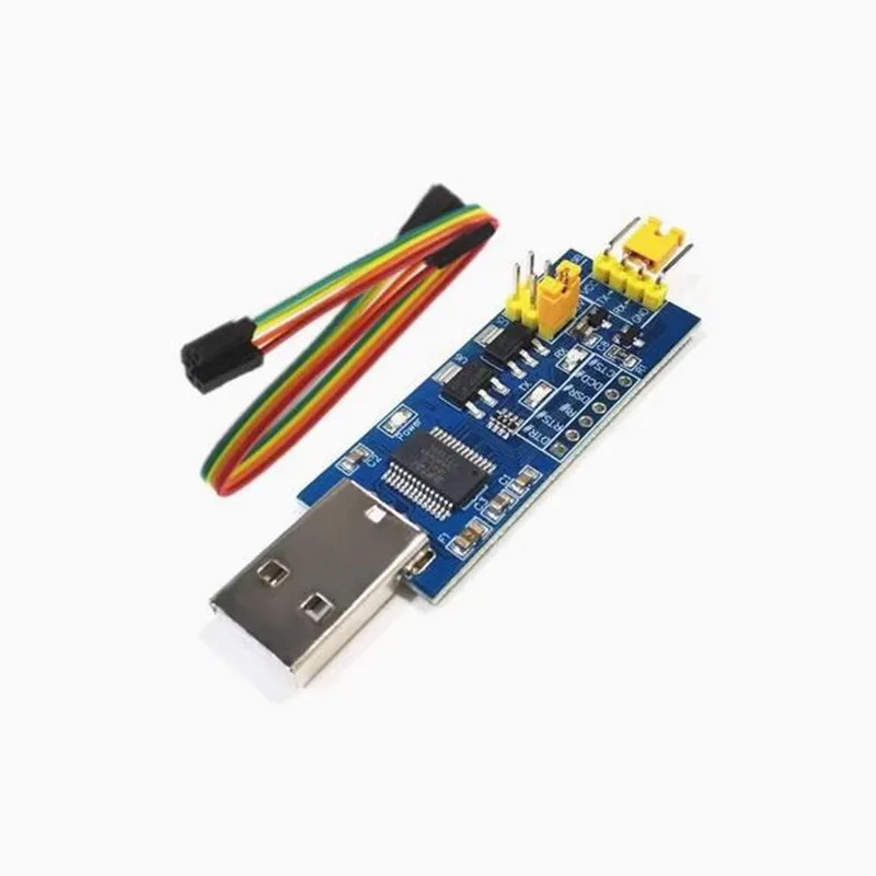 USB to TTL Converter USB to UART Module 5V/3.3V/1.8V FT232RL Code Programmer Downloader Suitable for Industrial Occasions