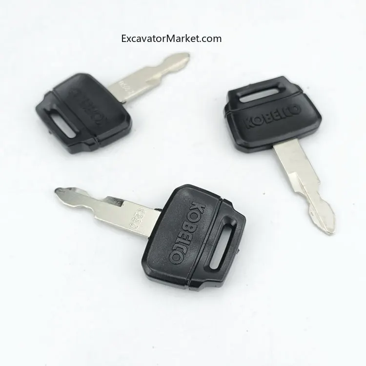 Excavator Accessories key factory universal SK60/75/350/200/210/260-8 super 8 ignition door open start