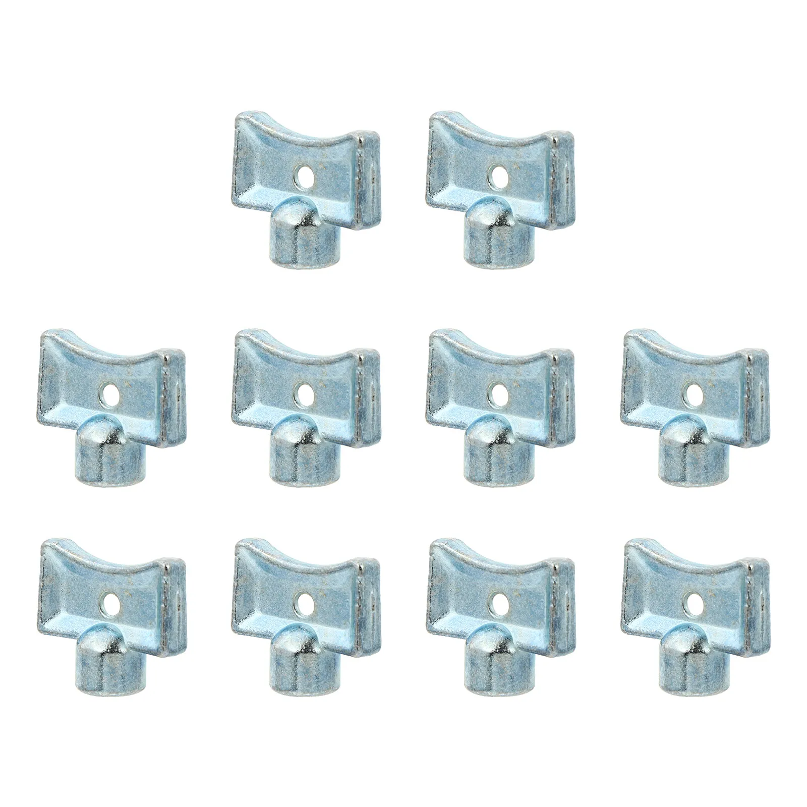 10Pcs Bleeding Keys Radiator Heating Key Zinc Alloy Socket Wrench for Air Release Gas Valves Plumbing Systems Square Hole Fit