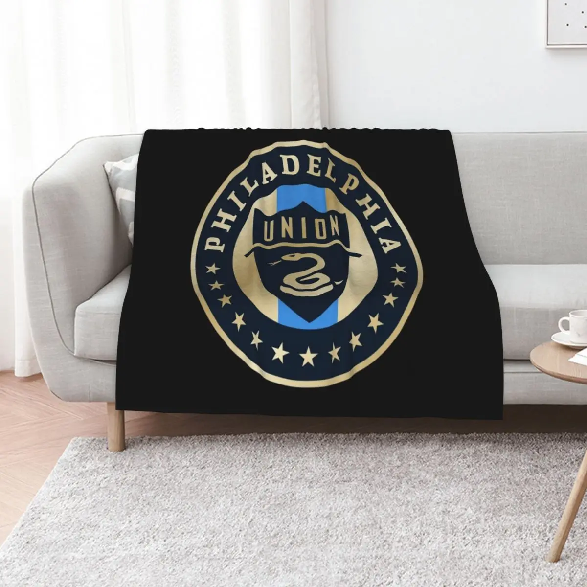 

Philadelpia-Union Throw Blanket Softest Multi-Purpose Beach Giant Sofa Blankets