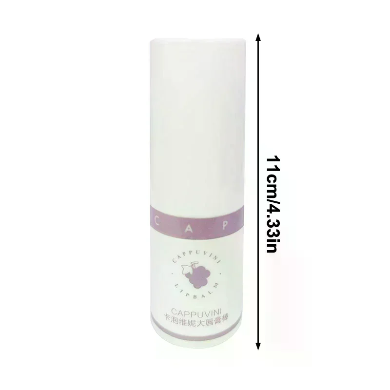Cappuvini Uva Rossetto Stick 8g Idratante Nutriente Idratante Labbra Lenenti e teneri Per Uso invernale Balsamo per le labbra Cura della pelle