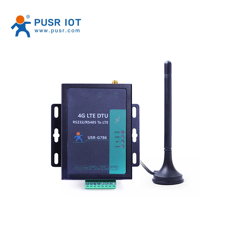 PUSR Industrial M2M RS485 Lte Modem, Gsm Serial, Frequência Global, USR-G786-G