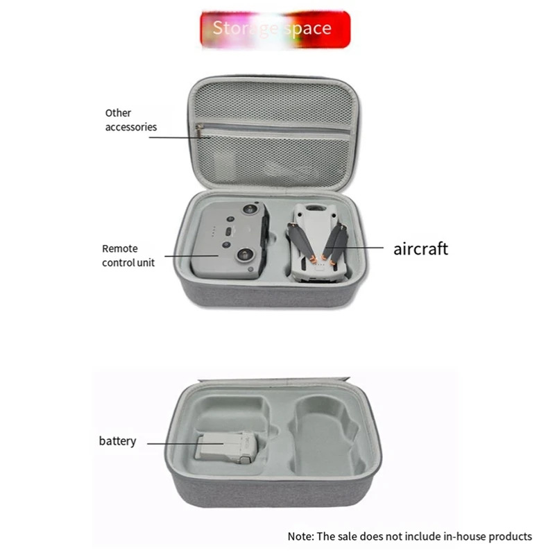 Borsa Drone per DJI Mini 3/3Pro custodia per il trasporto di droni borsa a tracolla in EVA borsa per telecomando accessori per droni