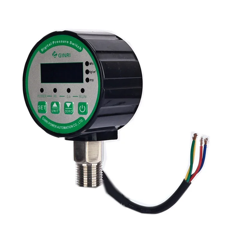 DPR-S80S Digital Pressure Switch Controller Digital Intelligent Electric Contact Pressure Gauge Water Pump Air Compressor