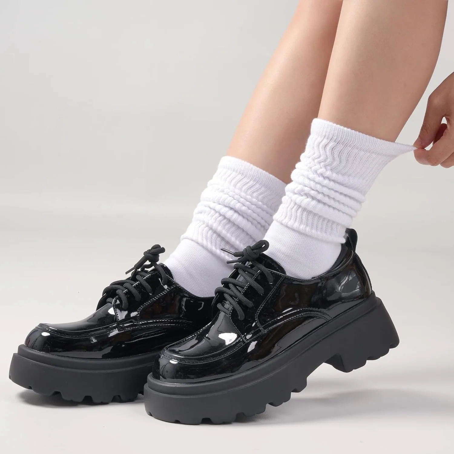 جوارب بيلاتيس للنساء، جوارب لليوجا مع قبضة لجوارب شبشب طويلة للتمرين في مستشفى باري #6