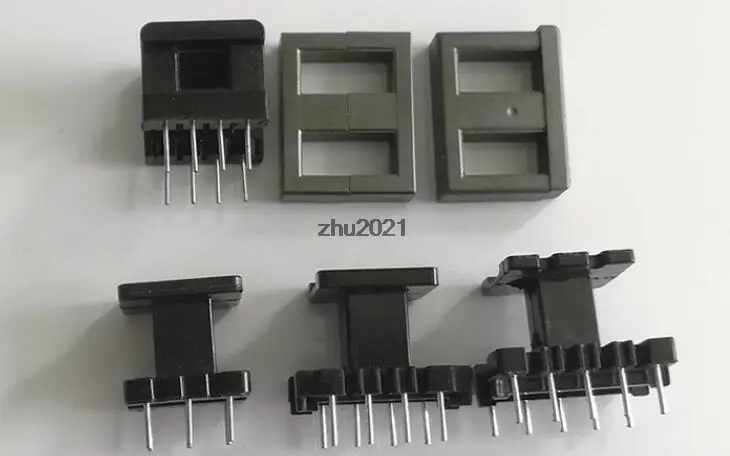 

EE25 8pin/10pins balun bead EE25 with 4+4pin/5+5 PINS bobbin inductor ferrite core RF choke ferrite bead MnZn PC40 10 sets