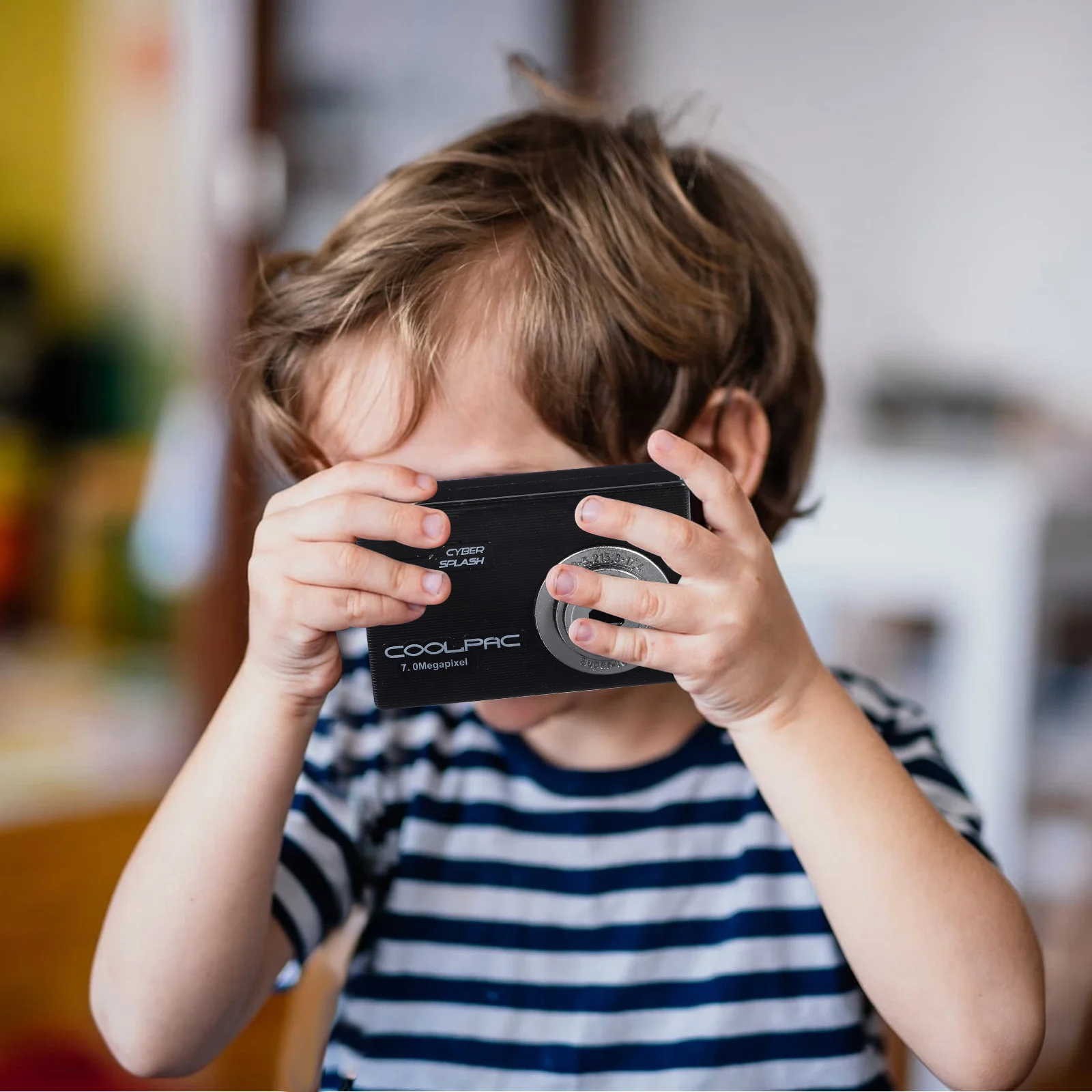 Appareil photo réaliste pour enfants, blague sur l\'eau, accessoire de fête d\'Halloween, jouet pour bébé, cadeau noir, nouveauté