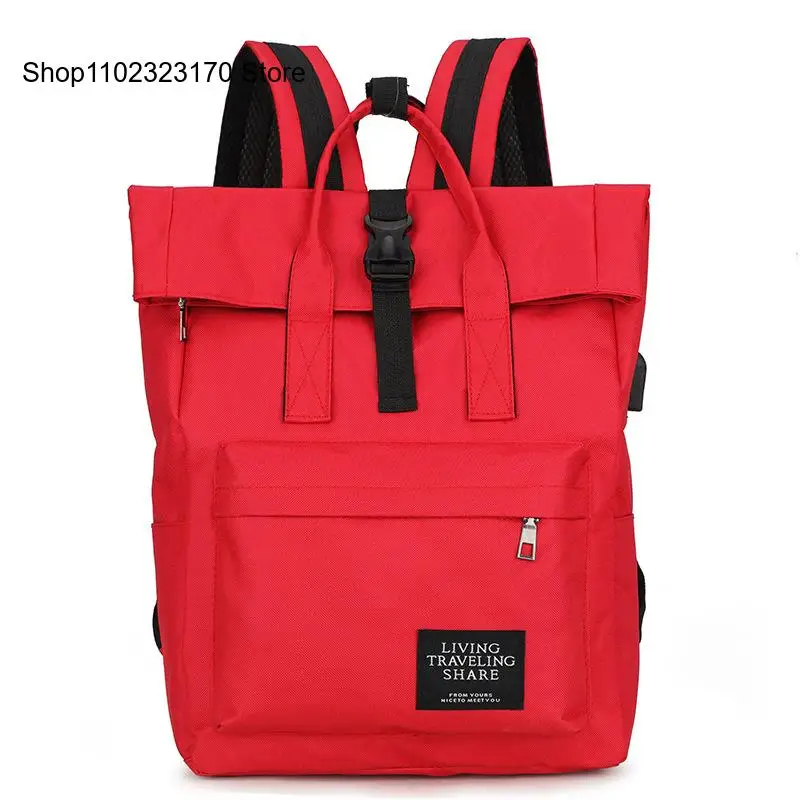 Large Capacity Backpack for Female Students Korean Version Campus High School Students Backpack for Male Students