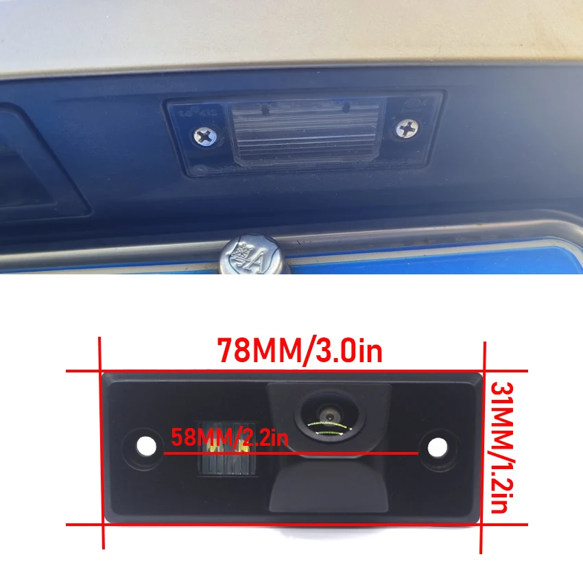 Car Reverse Parking Rear View Camera HD For Volkswagen Polo Classic Vivo Sedan 9N 9N3 Rabbit Caribe Cabrio Dasher Quantum Corsar