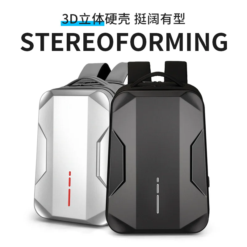 Tide cool pc hard case 15.6 inch keyboard can be placed men's college students e-sports backpack 17.3 inch game computer bag