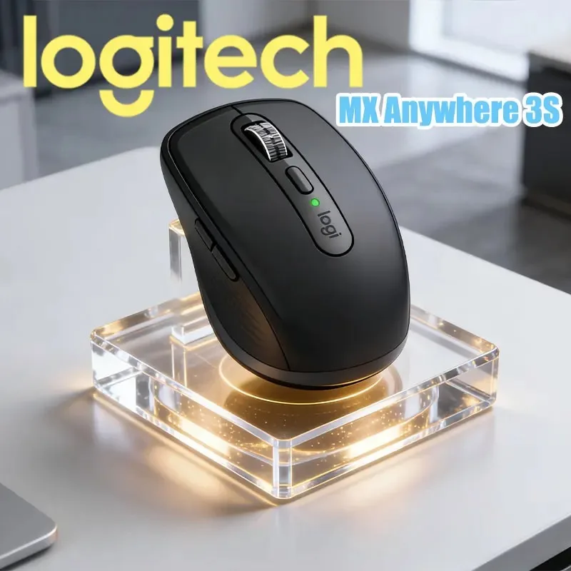 

Logitech MX Anywhere 3S for Creators – Precision Control, Custom Buttons, Ergonomic Design for Long Hours