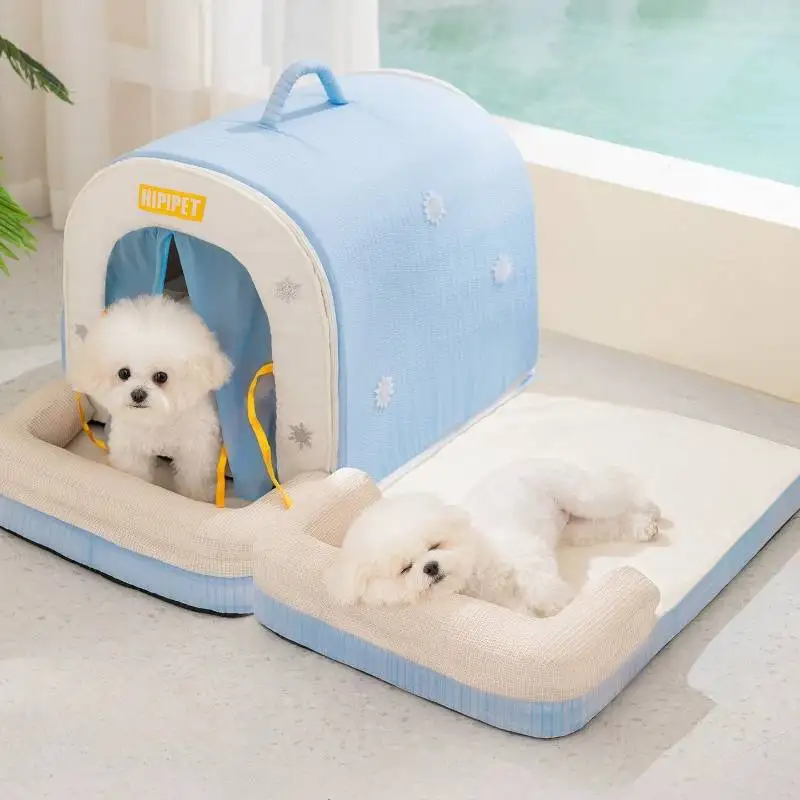 Frenchie Cute Quality Dog Kennel Durable Unique Luxury Modern Dog Supplies Indoors Designer Camas Para Perros Dog Furniture