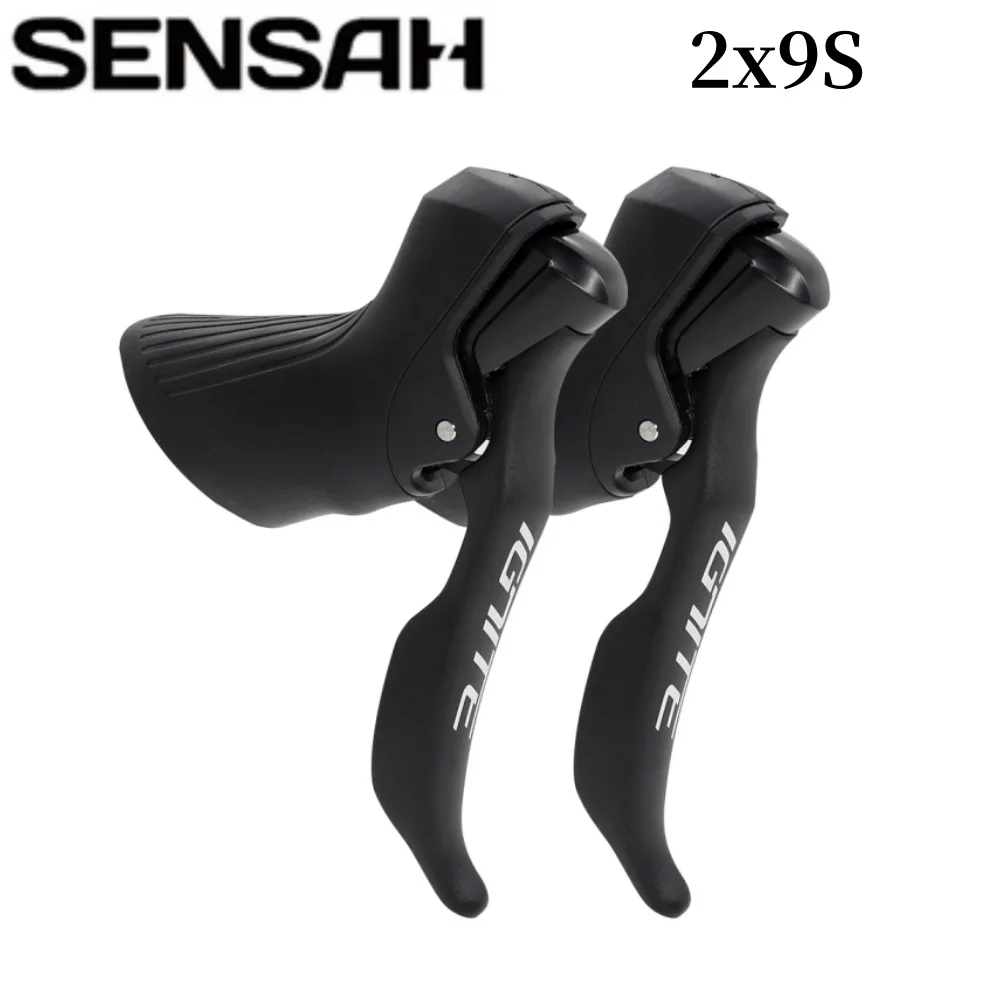 SENSAH Road Bike Shifters 2x9 Speed Brake Lever 18 Speed Bicycle Derailleur For Shimano Sora Tiagra Claris