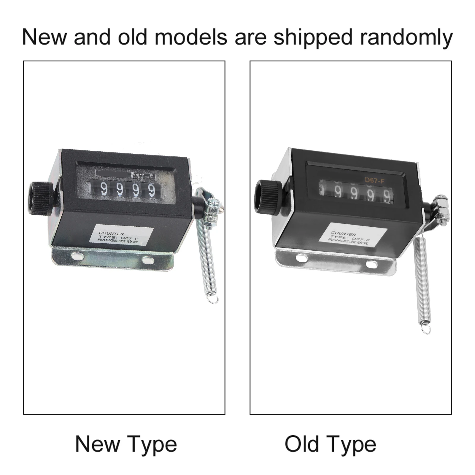 Resettable Mechanical Counter Pull Stroke Tally Counter D67F 5 Digit Mechanical Resettable Manual Hand Pull Stroke Tally Counter