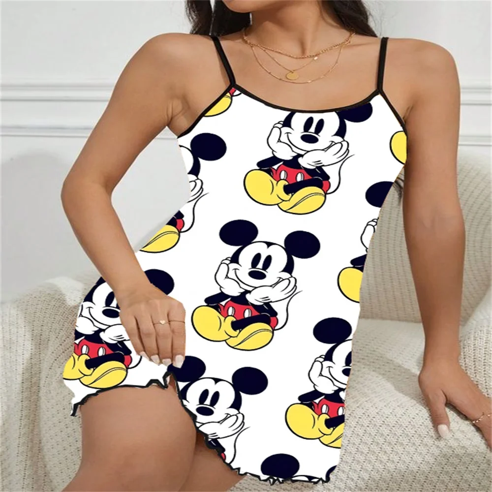 Women Sleepwear One Piece Dress Female Underwear Princess Sleepwear for Women and Sexy Nighty Pajama Summer Woman 2024 Erotic