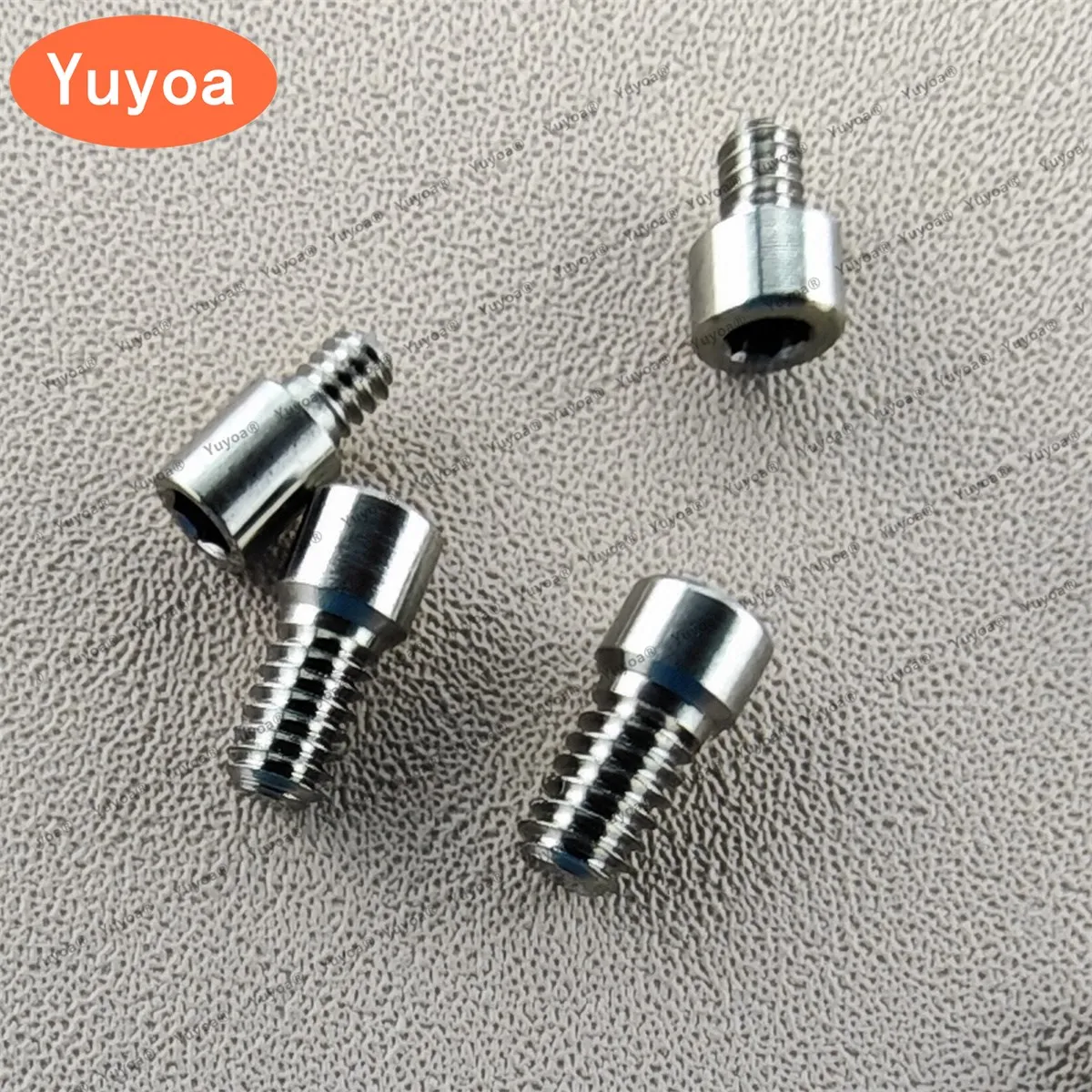 20pcs Dental Titanium Bridge Screws for Nobel Dentium Osstem ICX Neo Adin Dentist Implant Titanium Healing Accessories