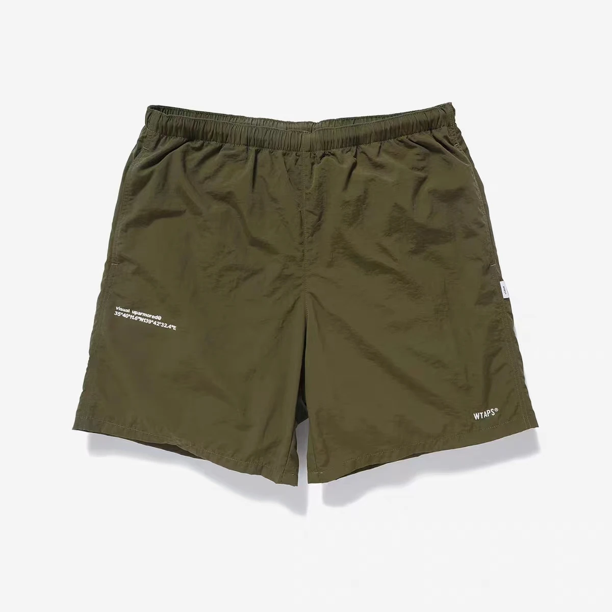 

Men's Spor Nylon orts Qui Dry Breathable Waterproof WTAPS 22SS Youthful Vitali Sle Summer Casual Straight Leg Pants