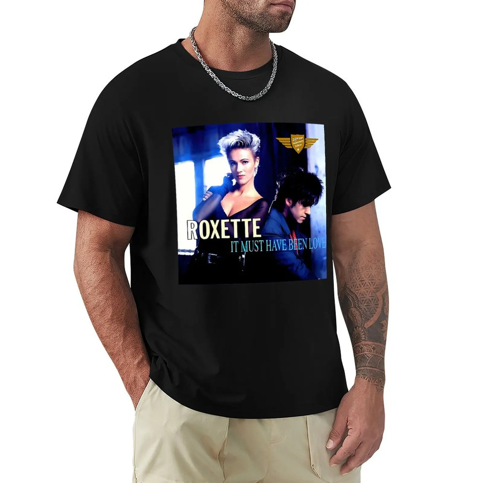 Regalos para mujeres, el mejor diseño original, logotipo de la banda Musical Roxette, camiseta Poly Co de la gira mundial de The Comingson