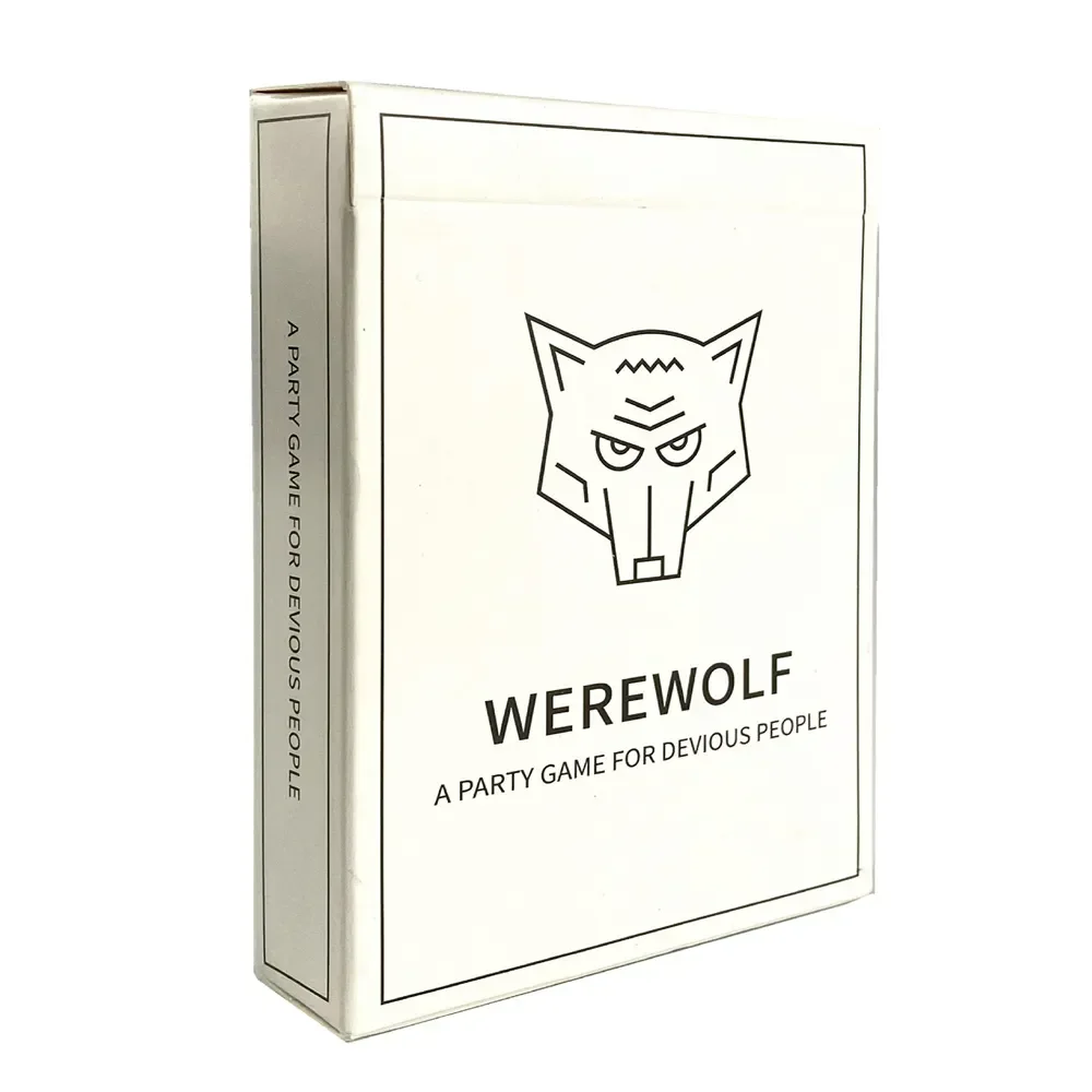 White Werewolf Devious People Cards Couples Drinking Game Love Edition Excited Board Deck For Party Playing Board games