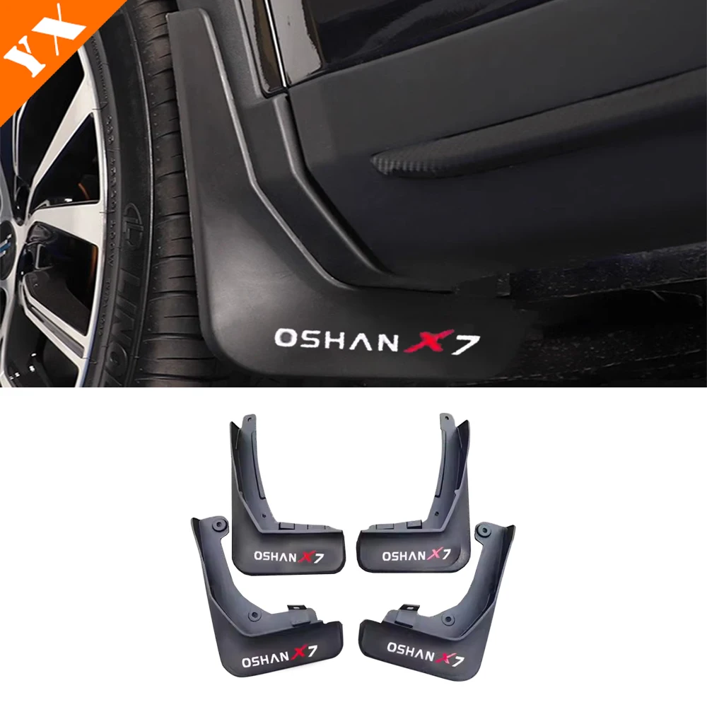 

For Changan Oshan x7 plus 2024 2025 Accessories Car Wheel Fender Cover Anti Dust Kick Decoration Protection Frame Garnish Trim