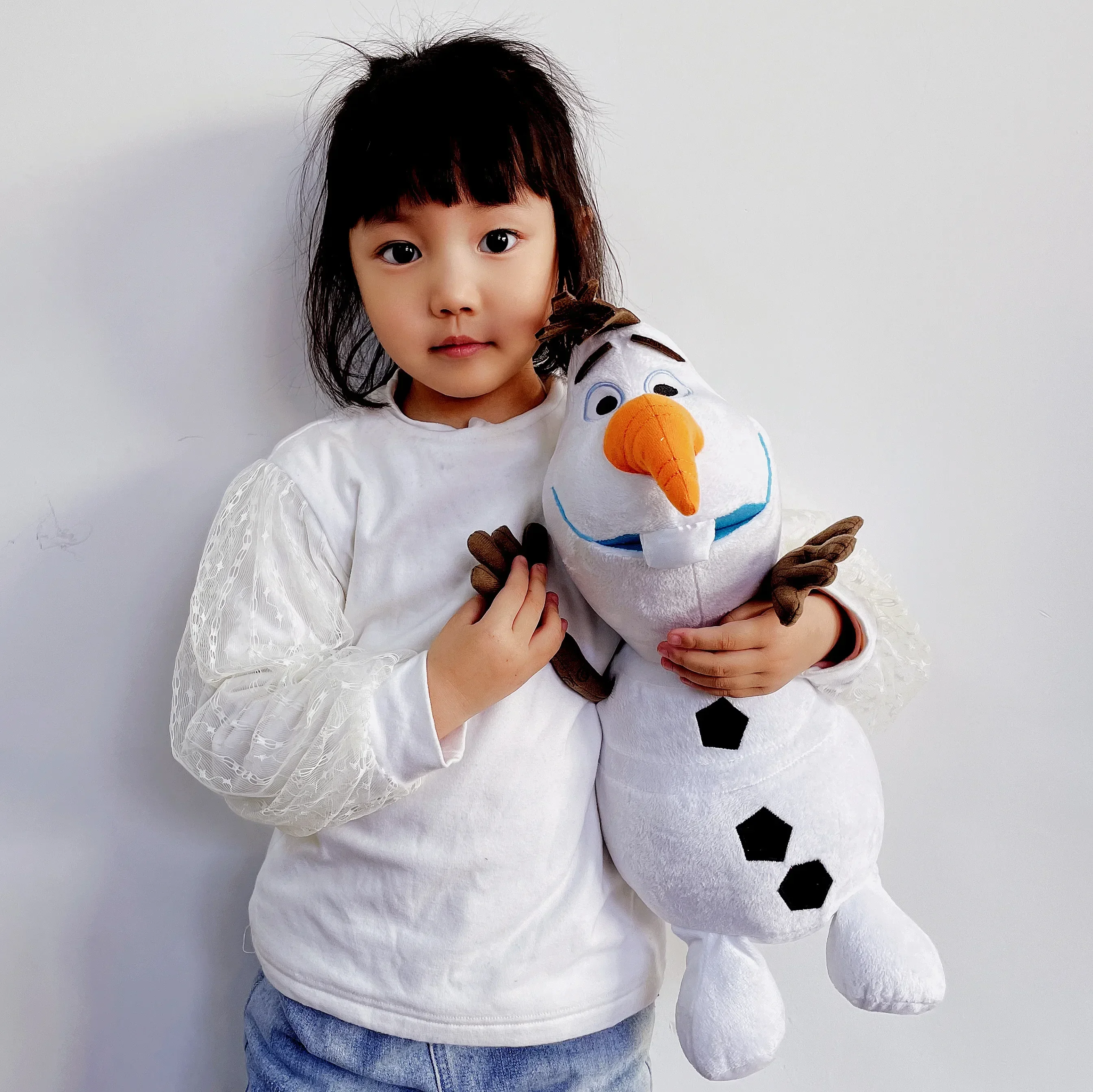 23cm~50cm Kreskówka Anime Kraina Lodu Księżniczka Anna Elsa Olaf Pluszowa Zabawka Lalka Poduszka na Sofę Samochód Łóżko Dekoracja Pokoju Ozdoba Prezent dla Dzieci