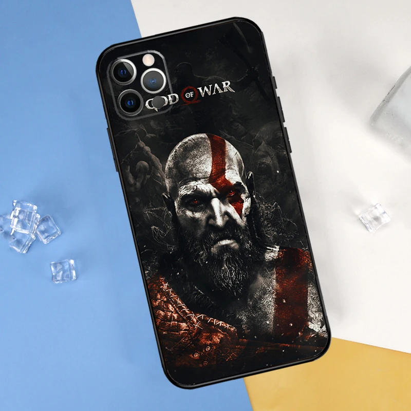 God of War Phone Case For iPhone 16 15 11 12 13 14 Pro Max Mini Cover For iPhone 16 15 X XS Max XR Plus Coque