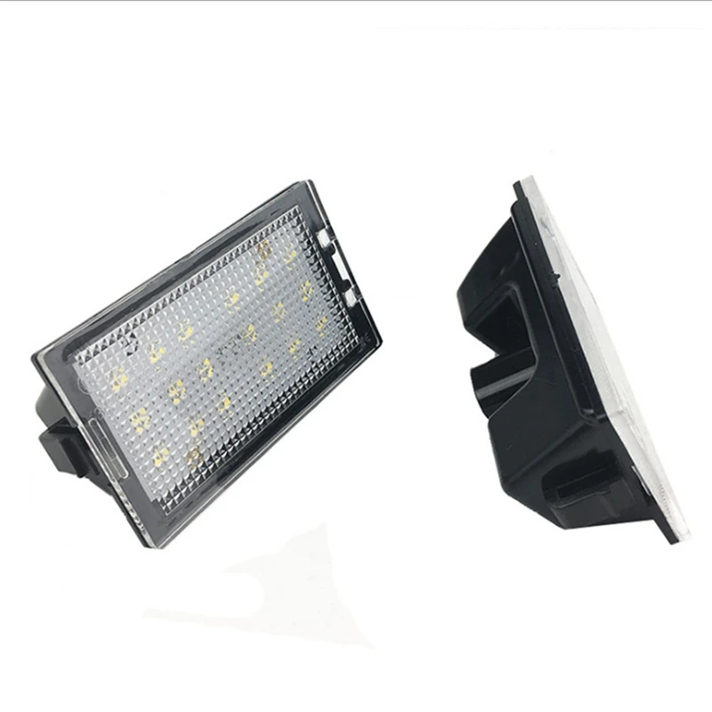 AEE5-LED License Plate Number Lights Lamp For Land Range Rover Discovery Freelander LR2 LR3 LR4 Sport L359 L320 L319