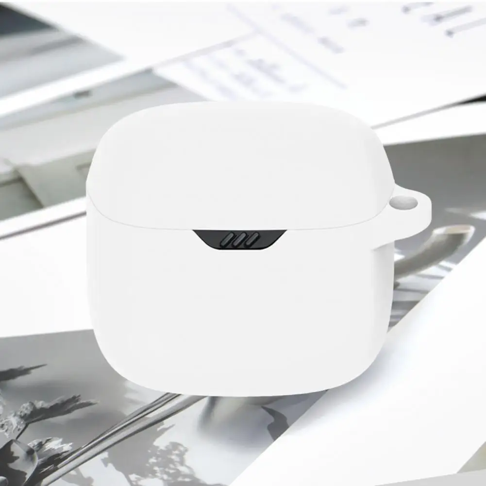 Capa protetora para fone de ouvido, à prova d'água, capa protetora de silicone premium para jbl tune flex 360 graus à prova de choque