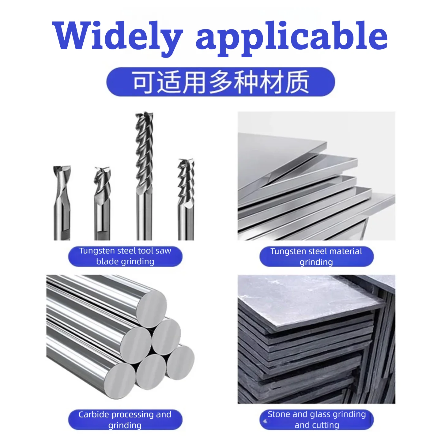 SDC عجلة طحن بتصميم ماسة أداة كاشطة دوارة ل كربيد المعادن الصلب التنغستن الصلب قاطعة المطحنة أداة مبراة طحن