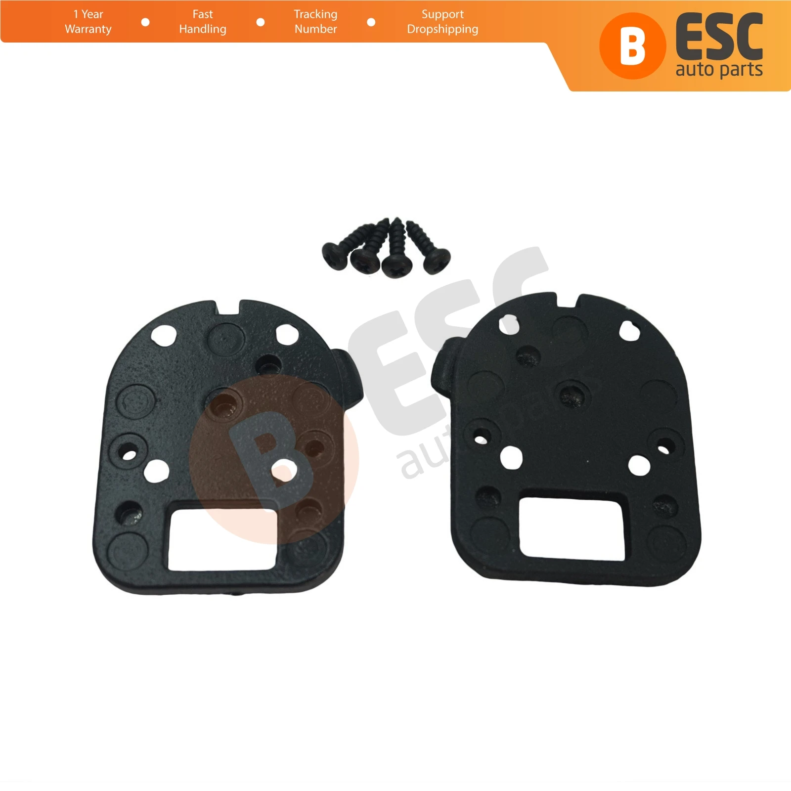 ESC Auto Parts EGE589 Wing Mirror Wobble Repair L+R Bracket Mount for BMW E36 E46 E39 E60 E61  ZTSB0174M Ship From Turkey