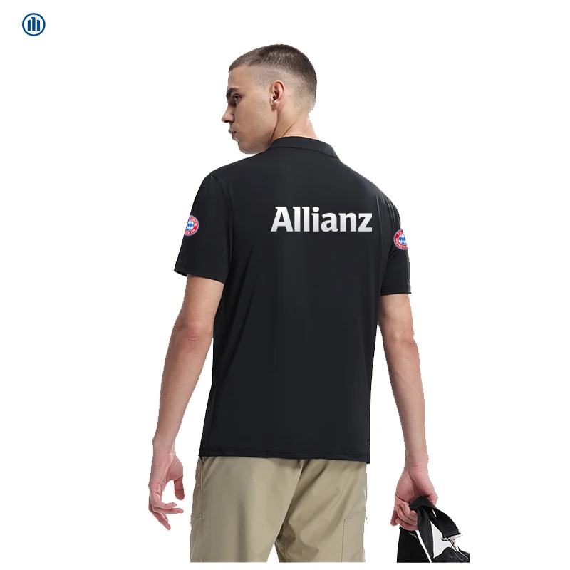 Allianz Summer Men's Outdoor Quick-Dry Short-Sleeved Shirt - Breathable, Wicking Away Sweat, Lightweight and Quick-Drying Top