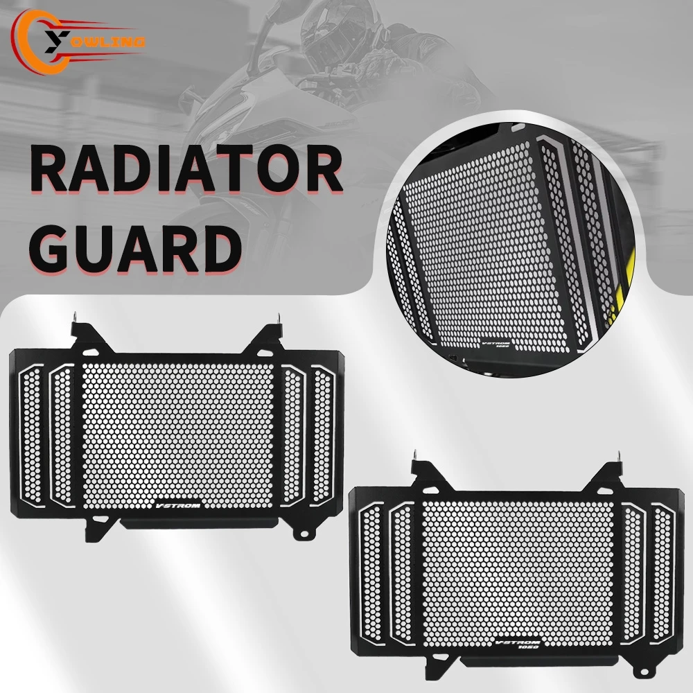 DL1050XT DL1050DE Radiator Guard For SUZUKI V-STROM DL 1050 VSTROM DL1050 XT DE 2020-2025 2024 Protection Grille Cover Protetor