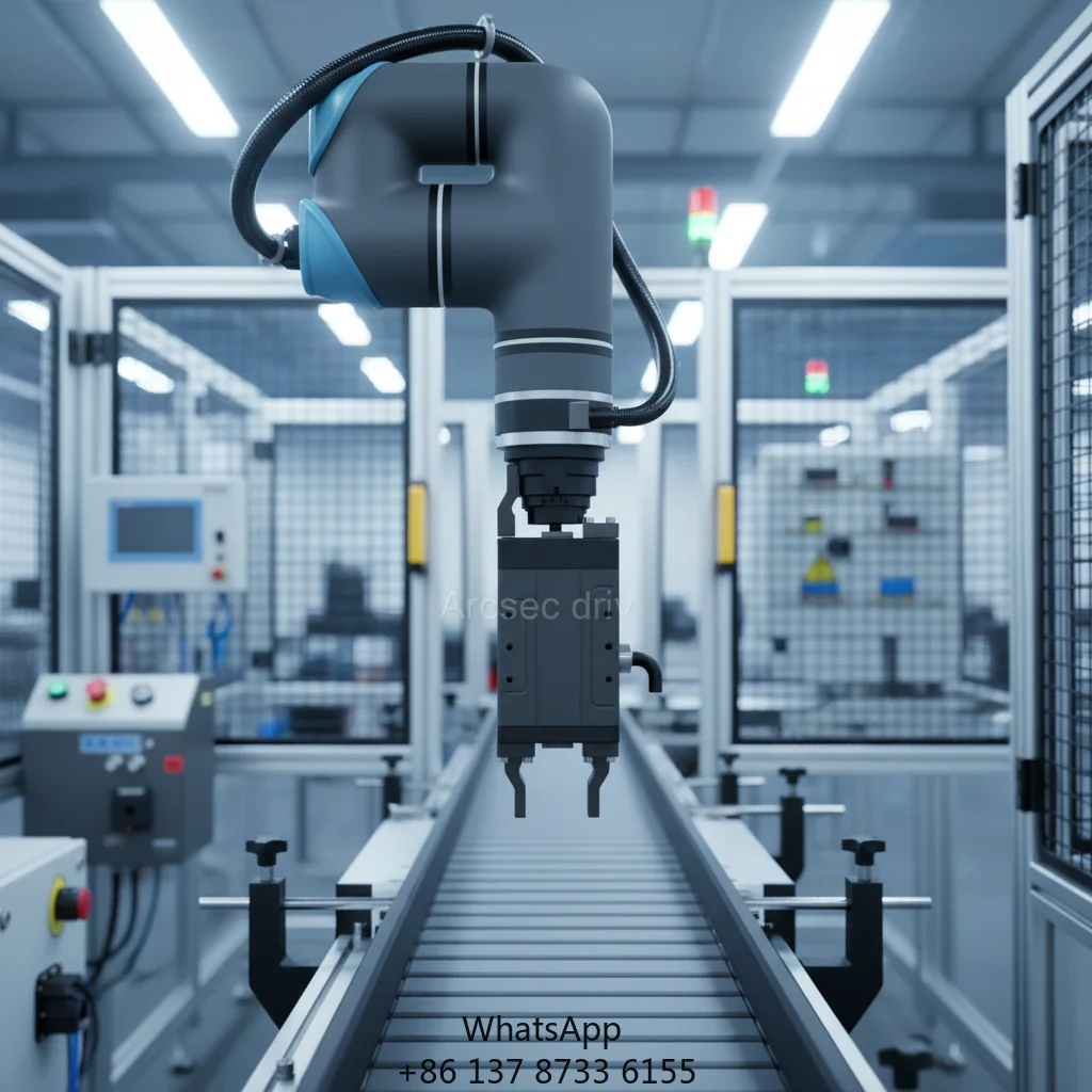 Arcsec Drive Servo Electric Gripper Parallel Two-Finger Force-Control Micro Robot Flexible Industrial Metal Fixture 24V 1 Year