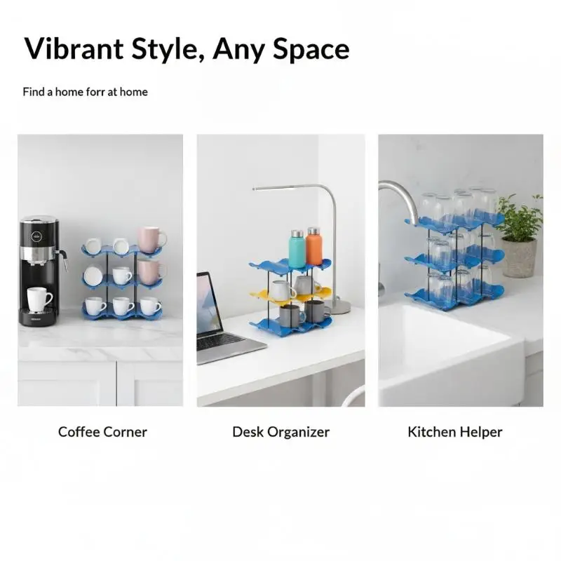 2/3/4 Tier Water Bottle Organizer Rack With Wide Height Interval Large Capacity For Kitchen Pantry Cabinet Home Storage