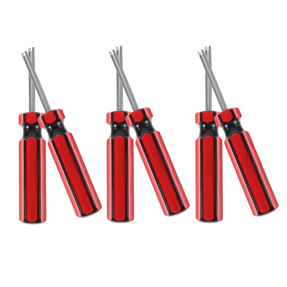 

6Pcs Tire Valve Stem Removal Tool Heavy Duty Auto Tool for Car Install and Disassembling Tasks