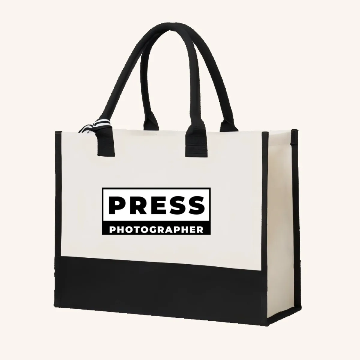 الصحافة التصوير الفوتوغرافي 2026 جديد وصول الموضة العملي واسعة قابلة لإعادة الاستخدام حمل حقيبة نمط طباعة 2 لهجة الثقيلة الكتف الكبير #4